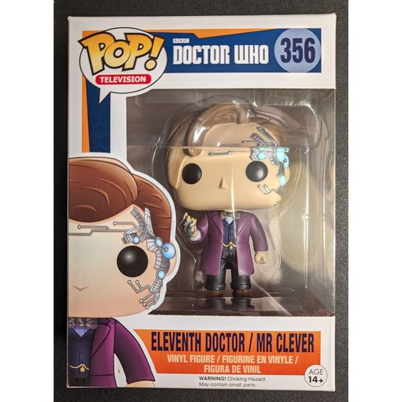 Funko Pop Doctor Who Eleventh Mr Clever 356 BBC Vaulted MIMB NRFB - Picture 1 of 7